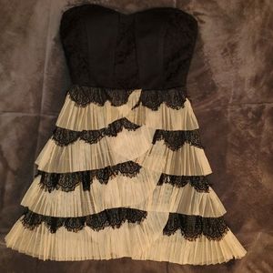 Ark & Co. Strapless Layered Mini Dress - Size S